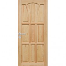 Drevené dvere dyhované z borovice Wenessy