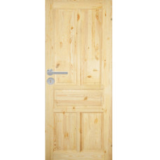 Dřevěné dveře sukaté z borovice SK