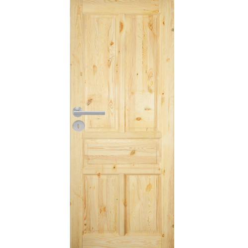 Akční sada dřevěných dveří sukaté z borovice SK