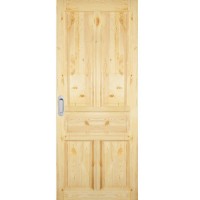Posuvné dveře do pouzdra dřevěné sukaté z borovice SK