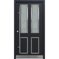 Ocelové/hliníkové domovní dveře AC68 - Motiv AC09