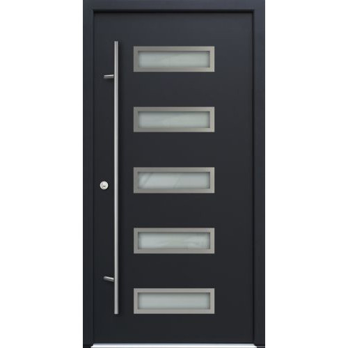 Ocelové/hliníkové domovní dveře DS92 - Motiv DS11