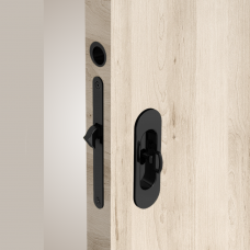 Schiebetürset 372-325 WC Schwarz
