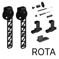 Kovaný posuvný systém na stěnu ROC Design Rota