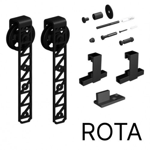Kovaný posuvný systém na stěnu ROC Design Rota