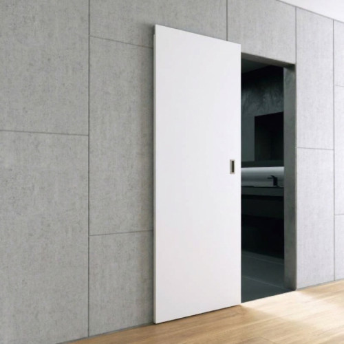 Schiebetür an der Wand Magic 210 Weiß Bianco
