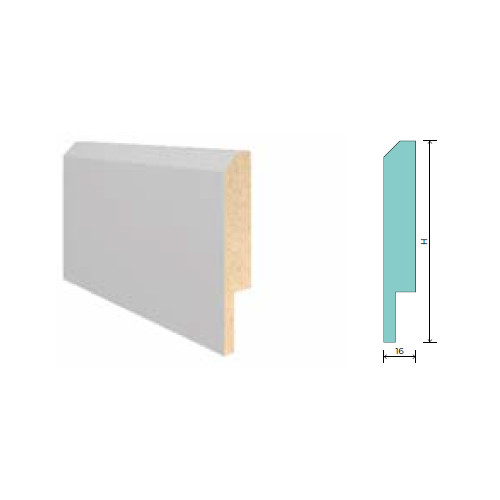 Soklová lišta z MDF 2000mm Soft 02