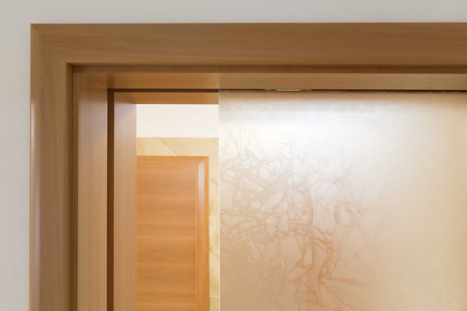 Celoskleněné dveře posuvné do pouzdra